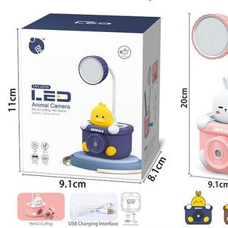 Đèn Học Để Bàn Hình Thú Kèm Chuốt Chì