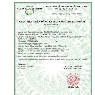VIÊN UỐNG HỖ TRỢ TIM MẠCH, COQ10 PHARMEKAL/USA