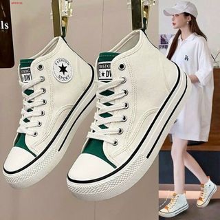 Giày thể thao nữ cổ cao chất vải đẹp