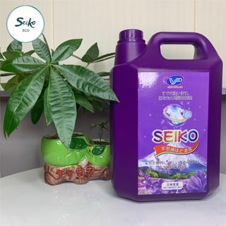 Nước giặt ,nước giặt xả SEKO 5000ML- Hương lavender,siêu thơm siêu sạch, đánh tan mọi vết bẩn