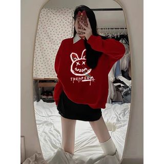ÁO SWEATER - ÁO NỈ BÔNG CỔ TRÒN FORM 40-70KG - MÃ S1017