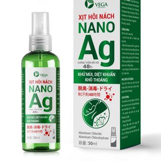 Xịt hôi nách Nano Ag khử mùi hôi lách – 50ml