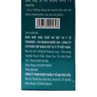 Xịt sâu răng midikid lọ 30ml