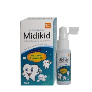 Xịt sâu răng midikid lọ 30ml