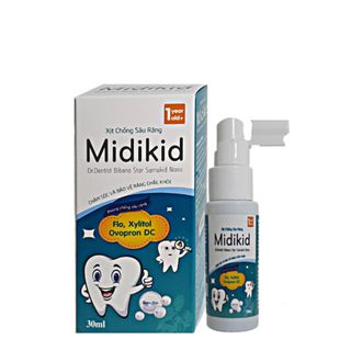 Xịt sâu răng midikid lọ 30ml