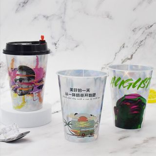 Ly Galaxy Bạc phiên bản quang học In LoGo theo yêu cầu ( Giá cả thương lượng )