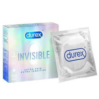 Bao cao su Durex Invisible hộp 3 cái