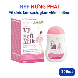 Dung dịch vệ sinh phụ nữ lady VP soft – chai 150ml giá sỉ
