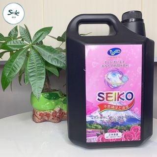 Nước giặt, nước giặt xả SEIKO 5000ML hương nước hoa, siêu thơm, siêu tiết kiệm giá sỉ