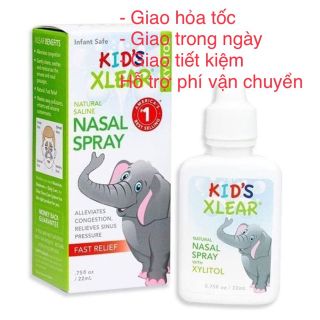 Xịt mũi Kid's Xlear Xylitol 22ml cho bé