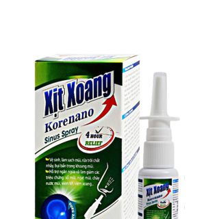 Xịt xoang Korenano ngăn ngừa sổ mũi , ngạt mũi – lọ 250ml