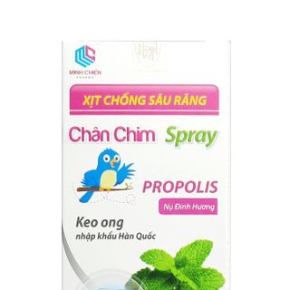 Xịt chống sâu răng Chân chim Spray (Lọ 30ml )