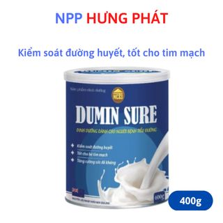 Sữa bột cho người tiểu đường Dumin tốt cho tim mạch– Hũ 400g