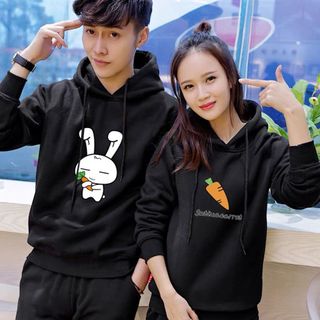 ÁO HOODIE NỈ BÔNG NÓN TRÙM 2 LỚP FORM 40-70KG (MÃ H1019)