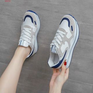 Giày thể thao nữ trắng viền màu đẹp