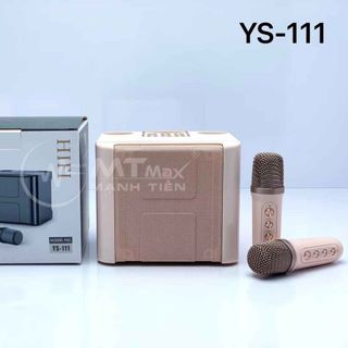 Loa karaoke YS 111 kèm mic mini nhỏ gọn ca hay