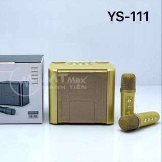 Loa karaoke YS 111 kèm mic mini nhỏ gọn ca hay
