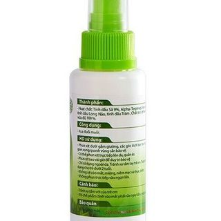 Tinh dầu xả chanh xịt xua đổi muỗi và côn trùng Fly Away chai lớn 100ml