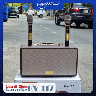 Loa kéo xách tay KV-117 Loa kéo xách tay bass đôi âm siêu trầm 4.250.000₫