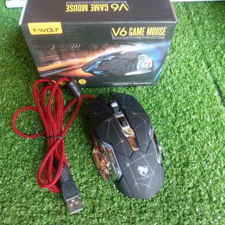 Chuột gaming V6 LED Twolf 5 phím chức năng chính hãng