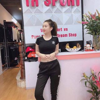 Croptop sọc vai Thể Thao Nữ Siêu Đẹp Giá Sỉ, Hàng Đẹp