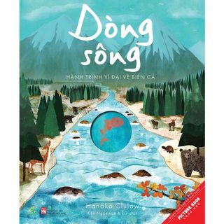 Sách tranh song ngữ Dòng sông - Hành trình vĩ đại về biển cả - ehomebooks - Dành cho trẻ từ 0-6 tuổi giá sỉ