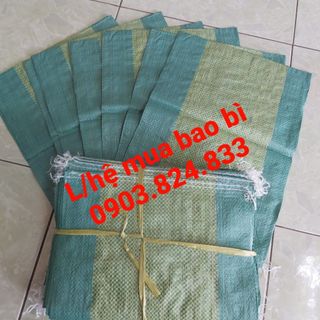 Bao đựng gạo, bao pp dệt đựng gạo, bao gạo đóng từ thiện 5kg, 10kg