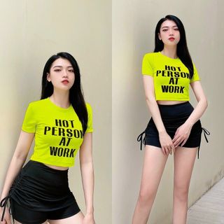 Croptop chữ Thể Thao Nữ Siêu Đẹp Giá Sỉ, Hàng Đẹp