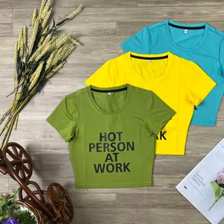 Croptop chữ Thể Thao Nữ Siêu Đẹp Giá Sỉ, Hàng Đẹp