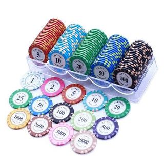 Combo 50 Chip Phỉnh Poker Las Vegas