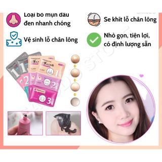 [RẺ VÔ ĐỊCH] Miếng lột mụn đầu đen mũi 3 bước Bioqua BMDM1D6