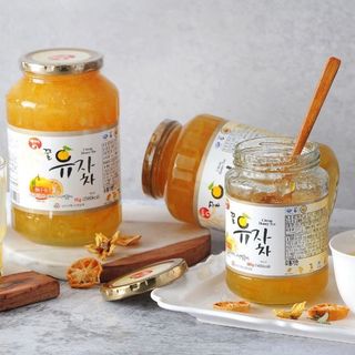 Mật ong chanh lọ 1kg - thùng 12 lọ
