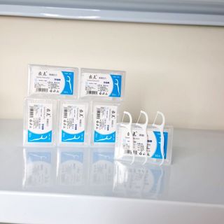 Chỉ nha khoa bảo vệ răng miệng chống sâu răng, tăm chỉ nha khoa hộp 50 chiếc CHINHAKHOA