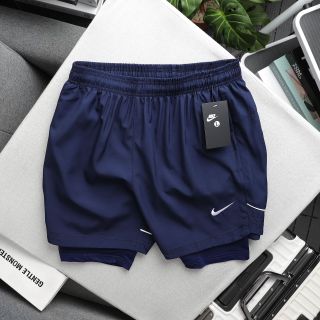 Quần đùi nam Logo xi giãn runing 2 lớp. Thể Thao Siêu Đẹp Giá Sỉ, Hàng Đẹp