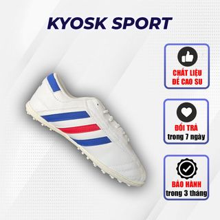 Giày Phủi 3 Sọc Đế Cao Su Siêu Êm