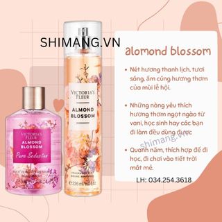 [Combo] Nước Hoa Body Mist, Sữa Tắm Victoria Fleur hương nước hoa siêu thơm COBO