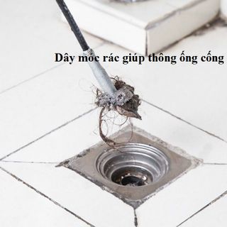 Dây gắp rác thông cống siêu tiện lợi 60-90-160-300cm - dây gắp rác thông cống giá sỉ