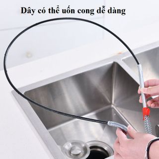 Dây gắp rác thông cống siêu tiện lợi 60-90-160-300cm - dây gắp rác thông cống giá sỉ