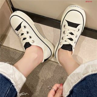 Giày thể thao nữ chất vải dệt lưới dáng basic cá tính