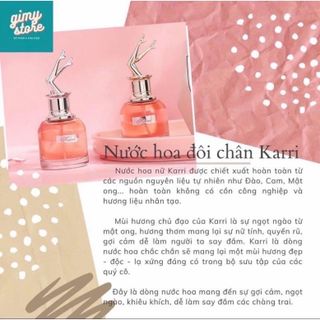 Nước hoa Nữ KARRI Perfume Collection 30ML nước hoa chân dài cô gái NH02