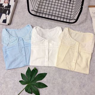 Hàng về cực xinh cực xịn cho các nàng đây :B Chất đẹp kiểu bao xinh xỉu ✨✨ Áo kiểu cổ sen hàng QC
