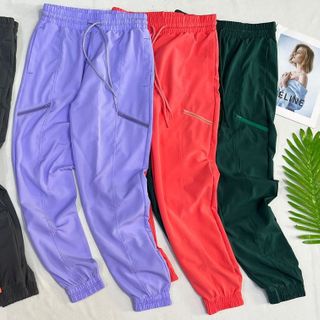 Siêu phẩm jogger dù(si)nữ khoá 2 bên Thể Thao Siêu Đẹp Giá Sỉ, Hàng Đẹp Chuẩn