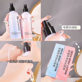 Xịt dưỡng thể trắng da Heyxi, Heyxi giảm mụn lưng, dưỡng ẩm, cải thiện dày sừng nang lông 260ML HXDTH20