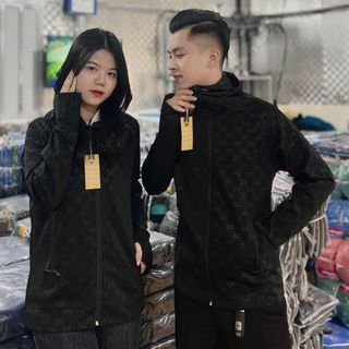 Áo chống nắng nam dập vân Poly