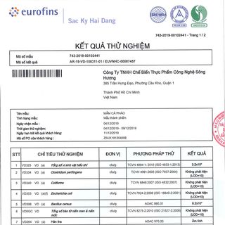 Bán sỉ 10kg mắm cà pháo Sông Hương Foods dùng cho nhà hàng, khách sạn, quán ăn, đầy đủ giấy tờ vệ sinh