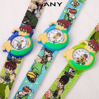 Đồng hồ trẻ em Ben Ten cho bé trai - Đồng hồ đập tay hoạt hình Ben 10 MANY