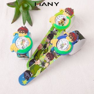 Đồng hồ trẻ em Ben Ten cho bé trai - Đồng hồ đập tay hoạt hình Ben 10 MANY