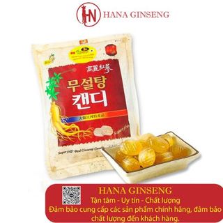 Kẹo hồng sâm không đường 500g - thùng 20 gói