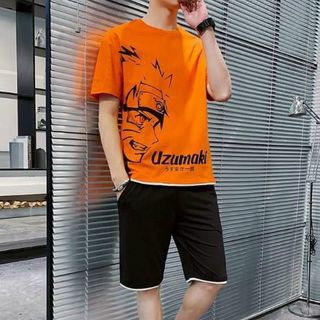 đồ thể thao nam nữ chất liệu thun lạnh mềm mịn thoáng mát hàng đẹp y hình UZUMAKI