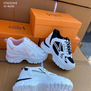 Giày thể thao nữ đế độn siêu cao cá tính V1022